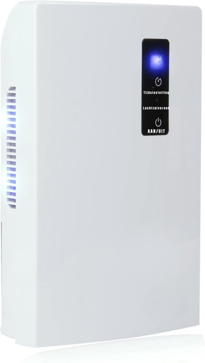 SAVI® Luchtontvochtiger en luchtreiniger - Luchtontvochtiger slaapkamer - Luchtontvochtiger - Wit - ‎14cm x 24cm x 37cm; 1.8 kg (6153246985915)