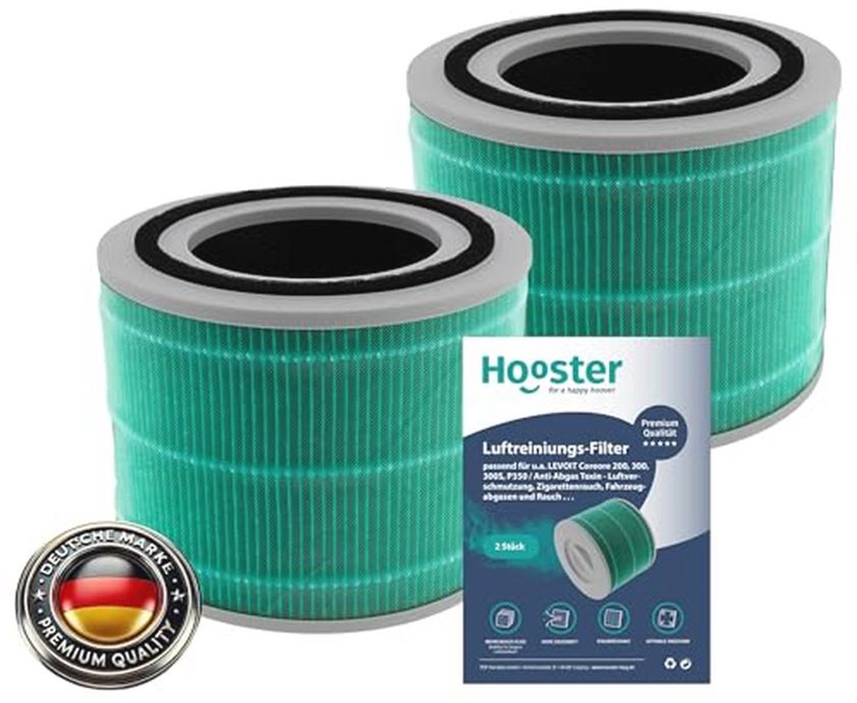 Set van 2 HEPA vervangingsfilters voor luchtreinigers tegen luchtvervuiling (9101009083870)