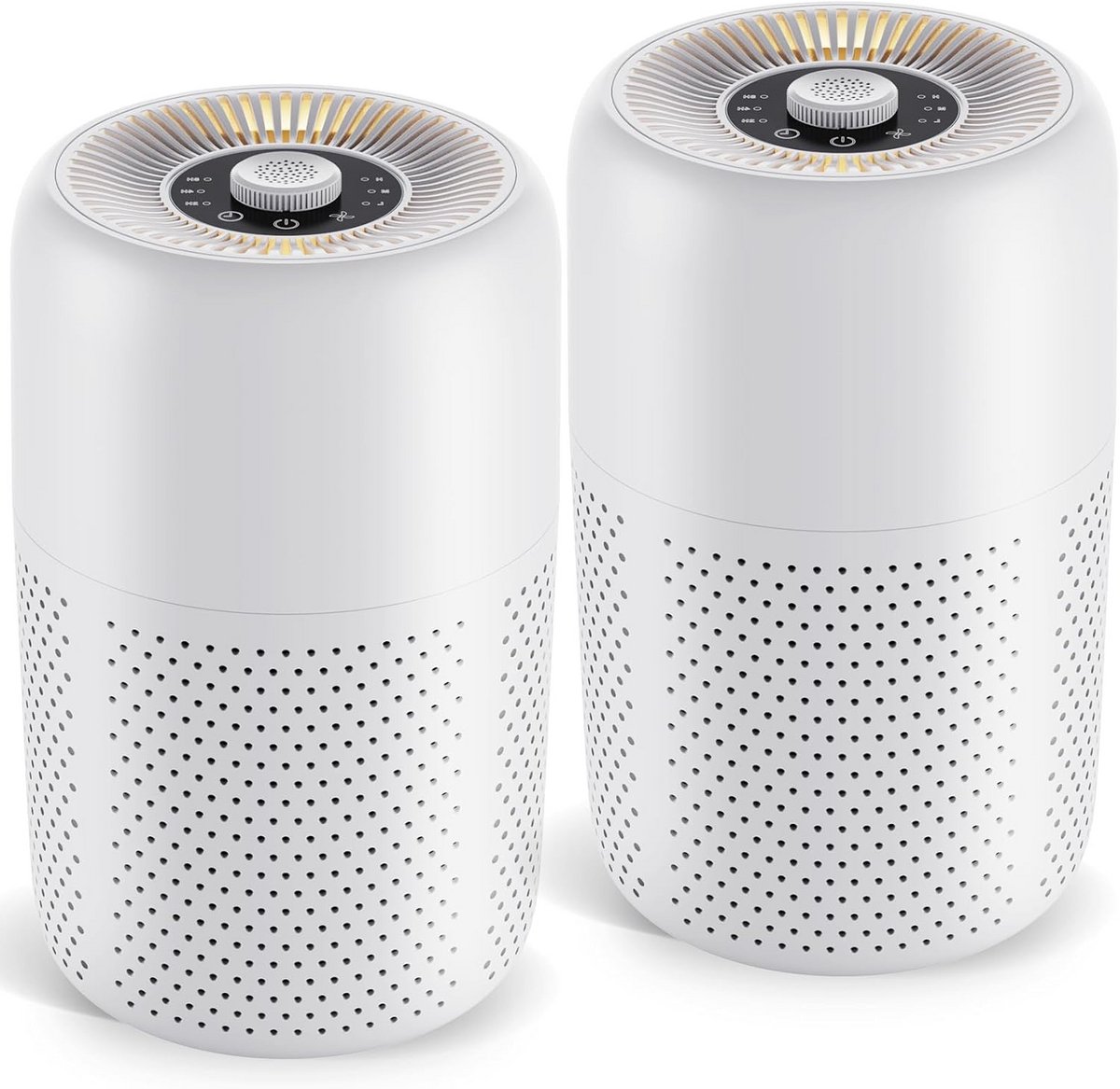 2 Stuks Mini Luchtreiniger met Geurverspreider voor Thuis en Slaapkamer (9101117639235)