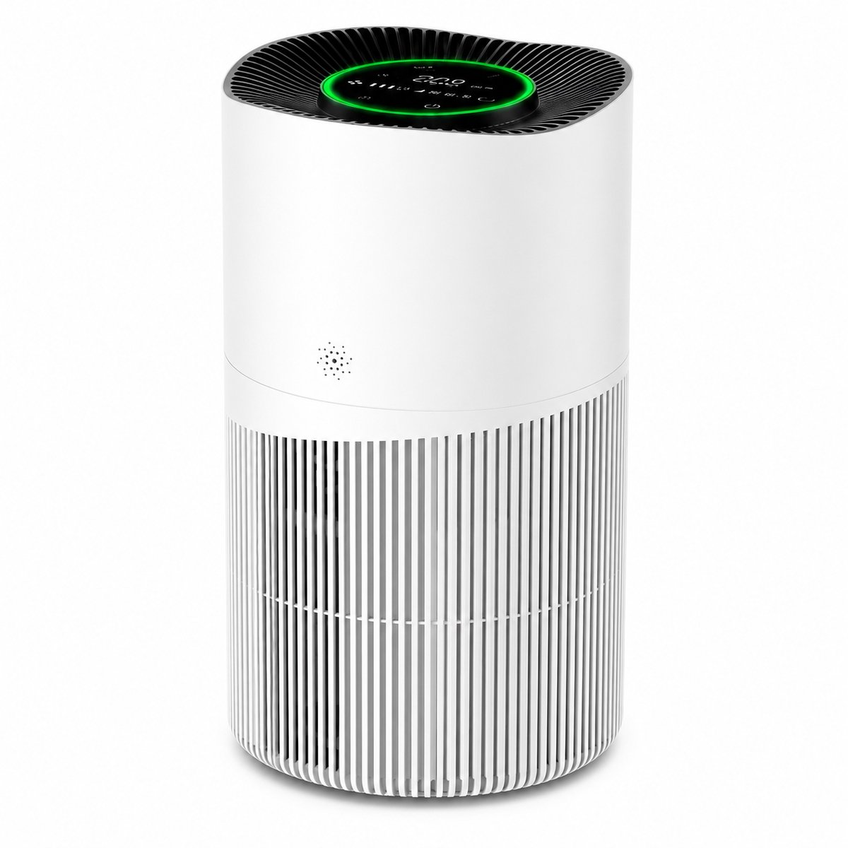 ITRONIQ Smart Luchtreiniger HEPA H13 Met Wifi - Air Purifier Tegen Huisdieren Geuren Pollen en Stof - Stil - 120 m2 - Wit (8721586090903)
