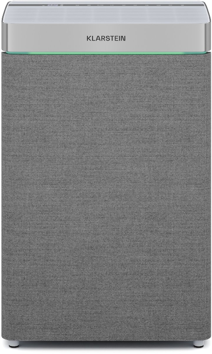 Klarstein AireLux Luchtreiniger - HEPA & Actieve Koolstoffiltratie, CADR 400 m³/h, Slimme WiFi-bediening, Stille UV-C desinfectie, 6,2L tank, voor kamers tot 60 m² (4060656558191)
