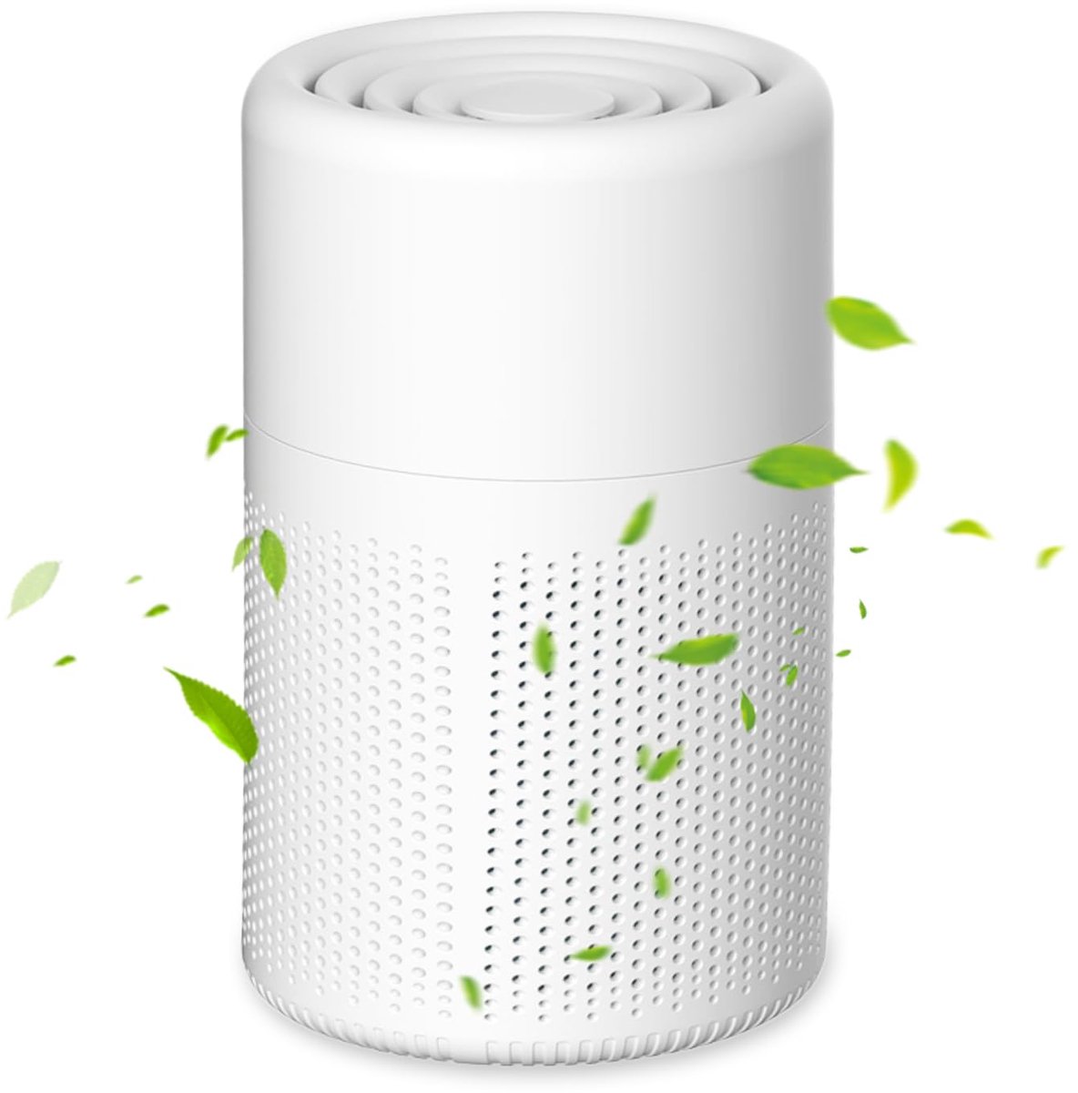 Luchtreiniger - Luchtreiniger voor thuis - Met filter - Ultra stil 37 dB - Draagbare luchtreiniger - Verwijdert huidschilfers van huisdieren, stof, schimmel, pollen (0080749361976)