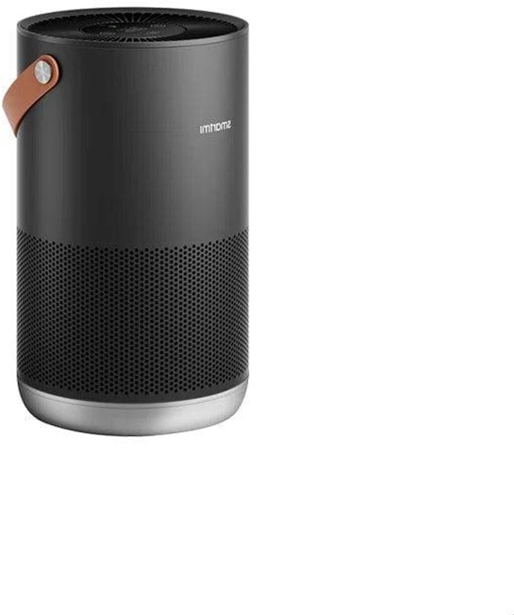 Smartmi - Luchtreiniger - CADR 250m³/u - Slimme bediening - Echt HEPA-filter - Draagbaar om overal mee naartoe te nemen - Luchtfilter - 4KG - ≤60dB - 30W - Zwart (8721391993123)