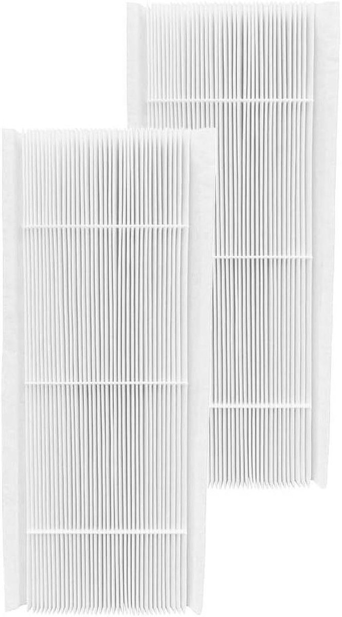 Vervangingsfilterset WTW - Filtersysteem Luchtreiniger - Frisse Lucht Creëren - Filterklasse G4 - 400x140x20 mm - Wit (9101205604893)