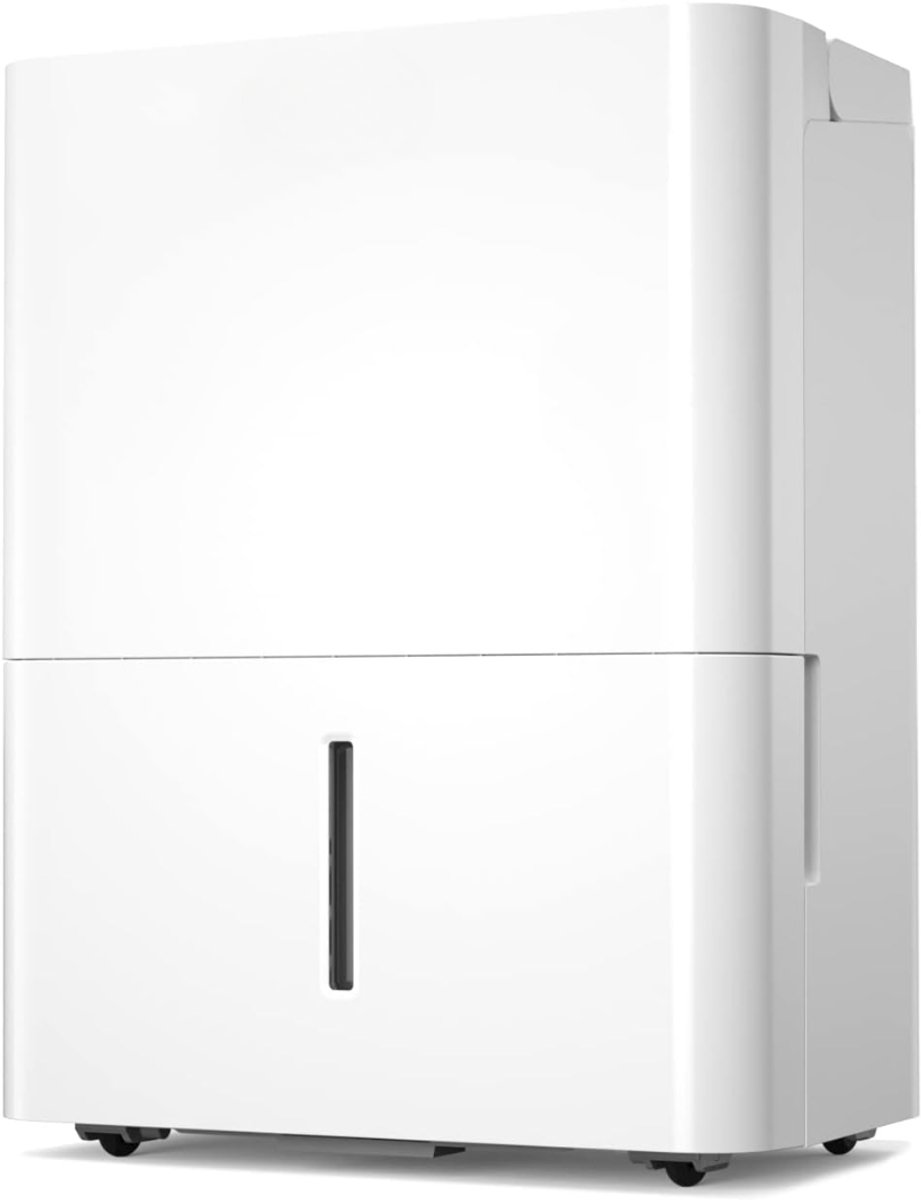 YOR® Luchtontvochtiger en luchtreiniger - Luchtontvochtiger slaapkamer - Luchtontvochtiger - Wit - 25cm x 35cm x 51cm (6155948185136)
