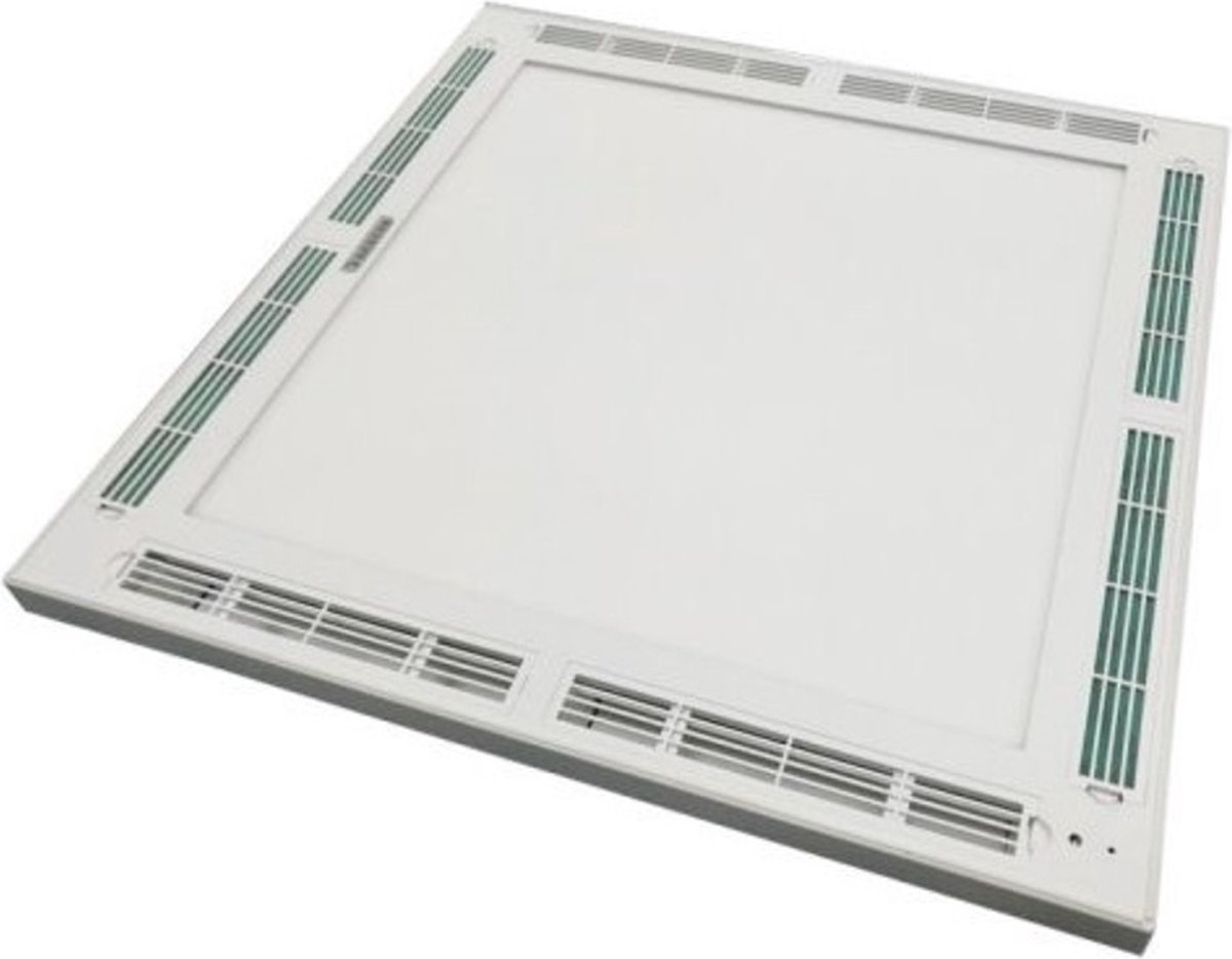Air Born UV ABS Luchtsterilisator met Ledpaneel, UV Luchtreiniger voor systeemplafonds. De antibacteriële Nano filters, doden alle ziektekiemen. Binnenzijde is voorzien van een Nano-zilver en Titaniumdioxide coating voor extra sterilisatie. (6151004693638)
