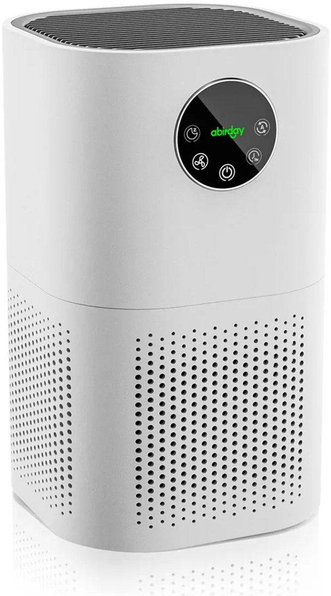 CYRO - HEPA Filter - Luchtreiniger - met Hepa filter - Luchtbevochtiger - Huisallergieën - Huisdierenhaar - Rooklucht - Wit (8721447330308)